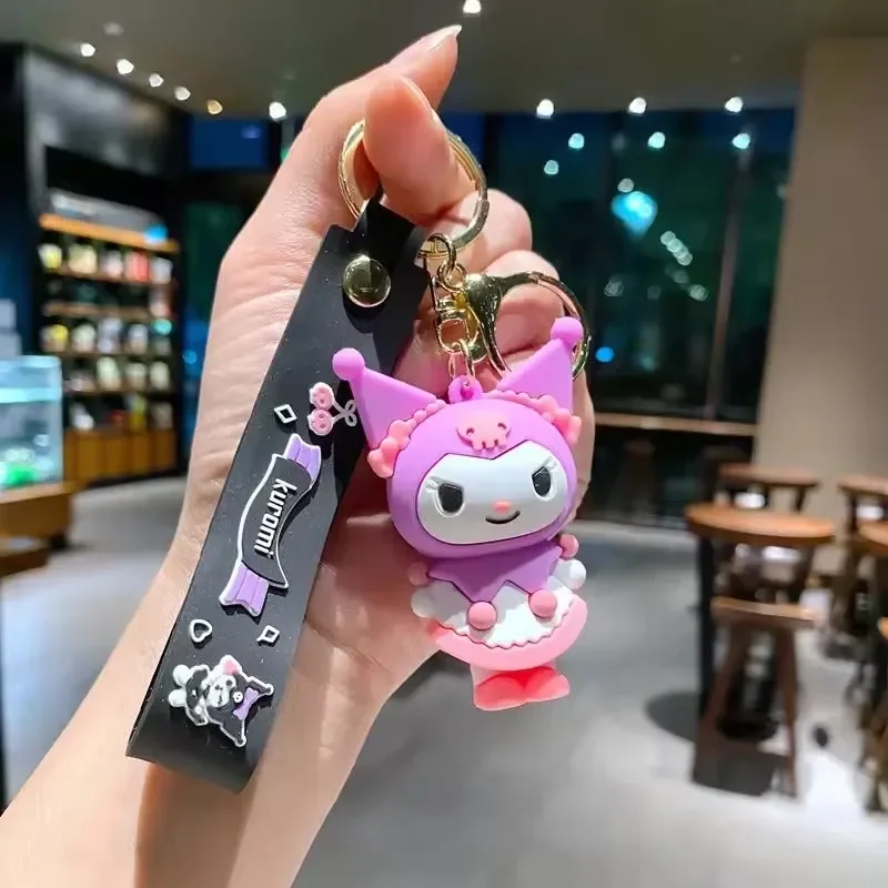 Kuromi Krew Mischief 3D Silicone Keychain - Image 6