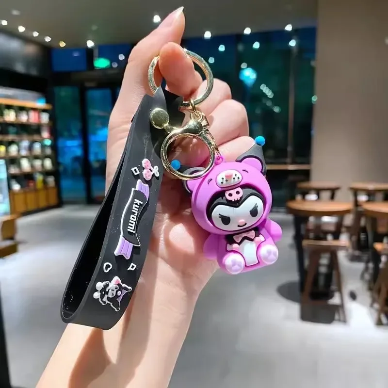Kuromi Krew Mischief 3D Silicone Keychain - Image 7