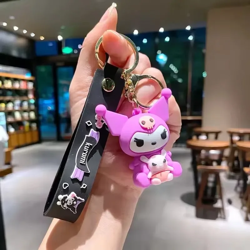 Kuromi Krew Mischief 3D Silicone Keychain - Image 9