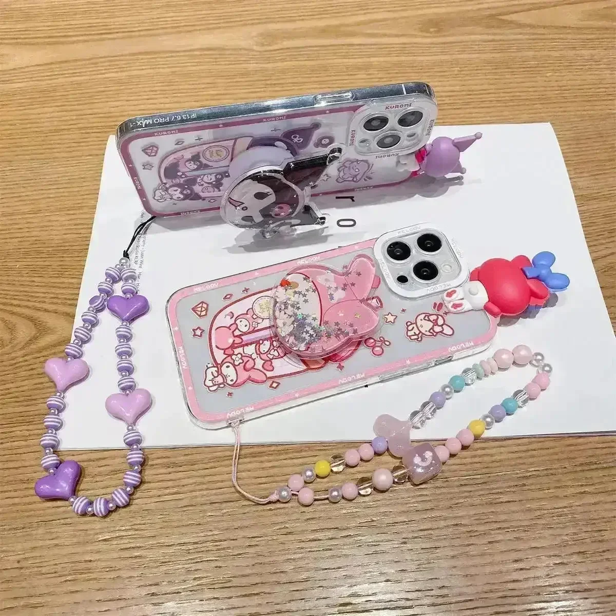 Kuromi & My Melody Figurine Case (For iPhones) - Image 10