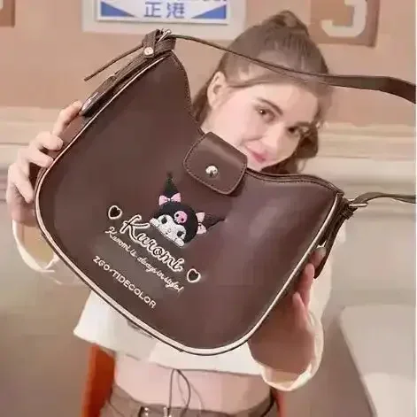 Kuromi Rebel Edge Shoulder Bag