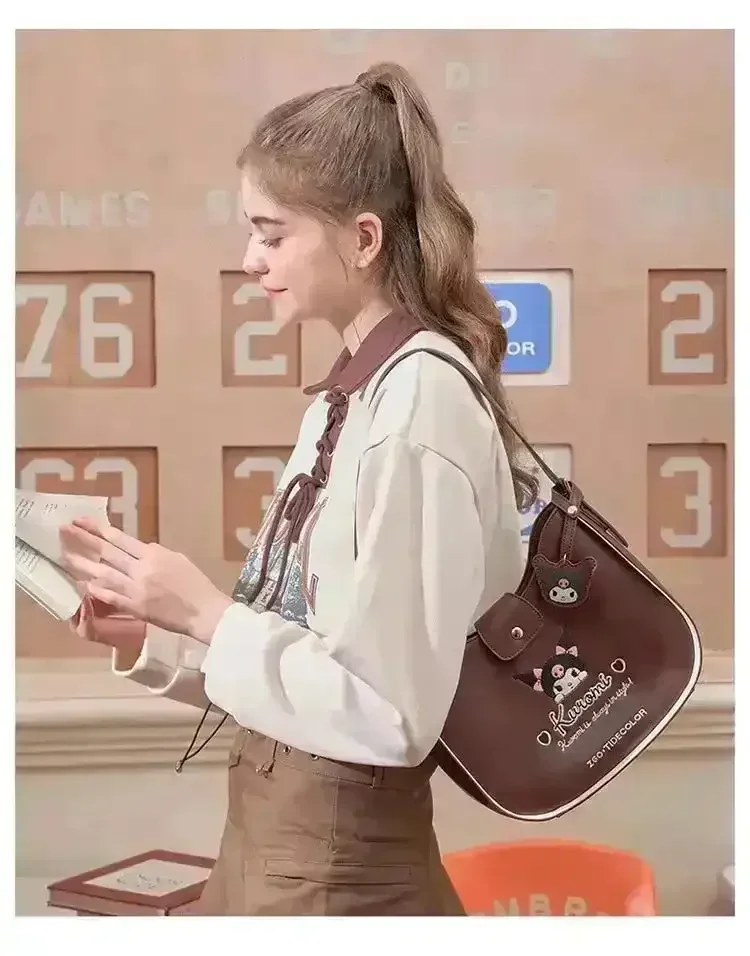 Kuromi Rebel Edge Shoulder Bag - Image 3