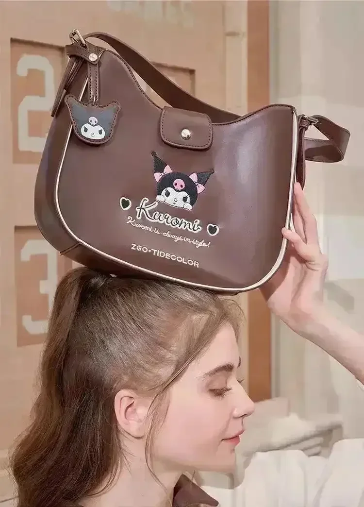 Kuromi Rebel Edge Shoulder Bag - Image 8