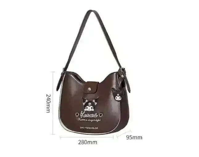 Kuromi Rebel Edge Shoulder Bag - Image 9