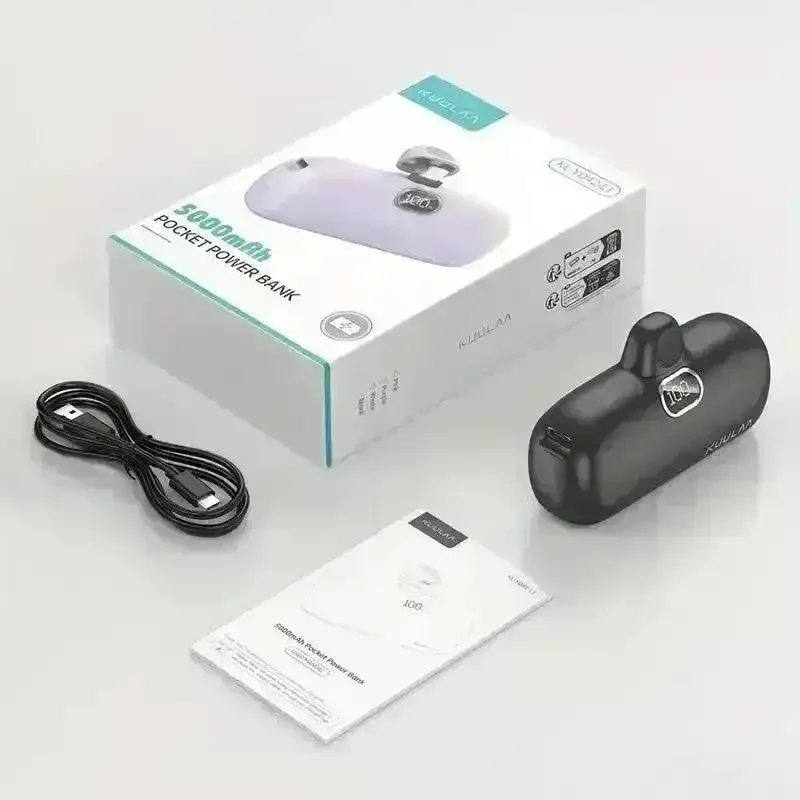 Kuulaa Mini USB C Power Bank (5000mAh) - Image 4