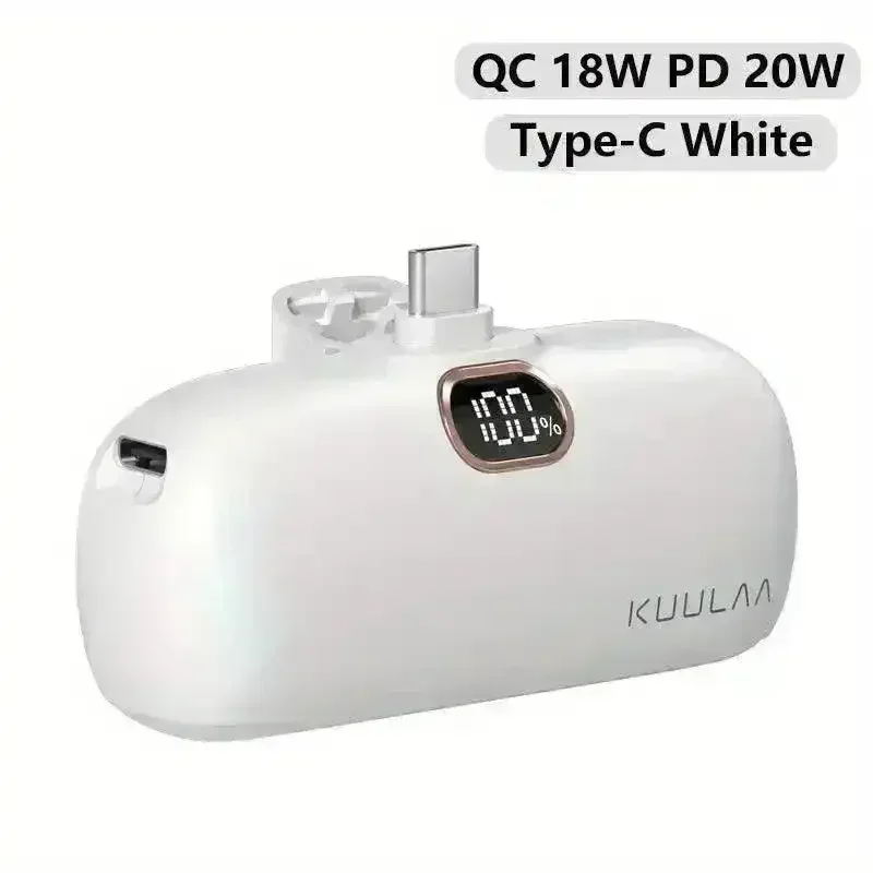 Kuulaa Mini USB C Power Bank (5000mAh) - Image 7