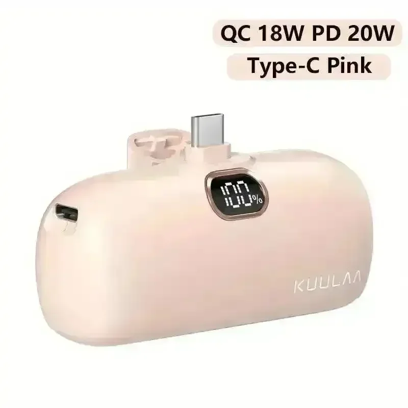 Kuulaa Mini USB C Power Bank (5000mAh) - Image 8