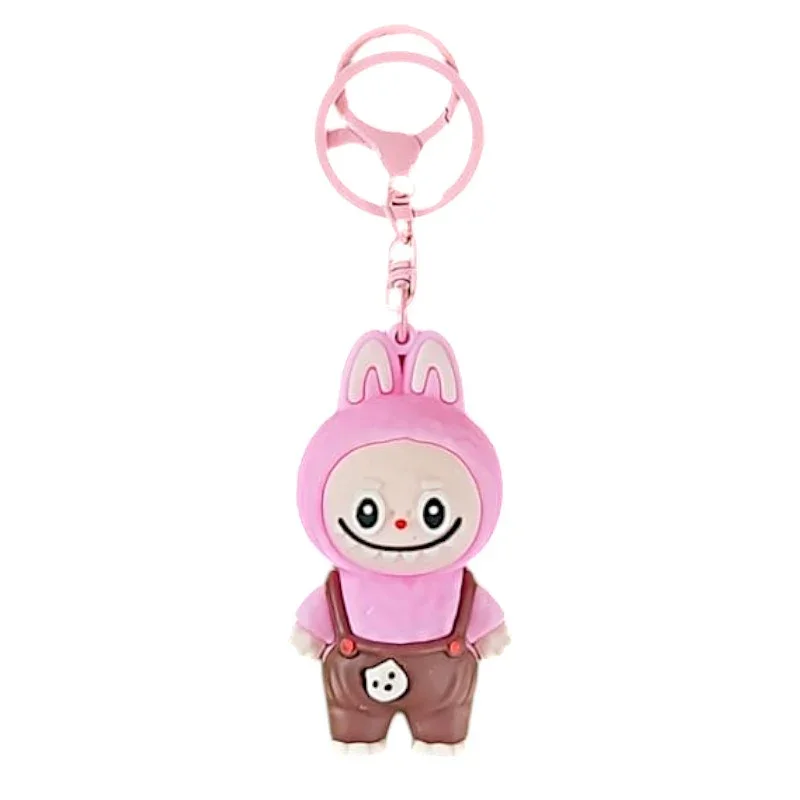 Labuboo Brown Overalls 3D Keychain - Image 2