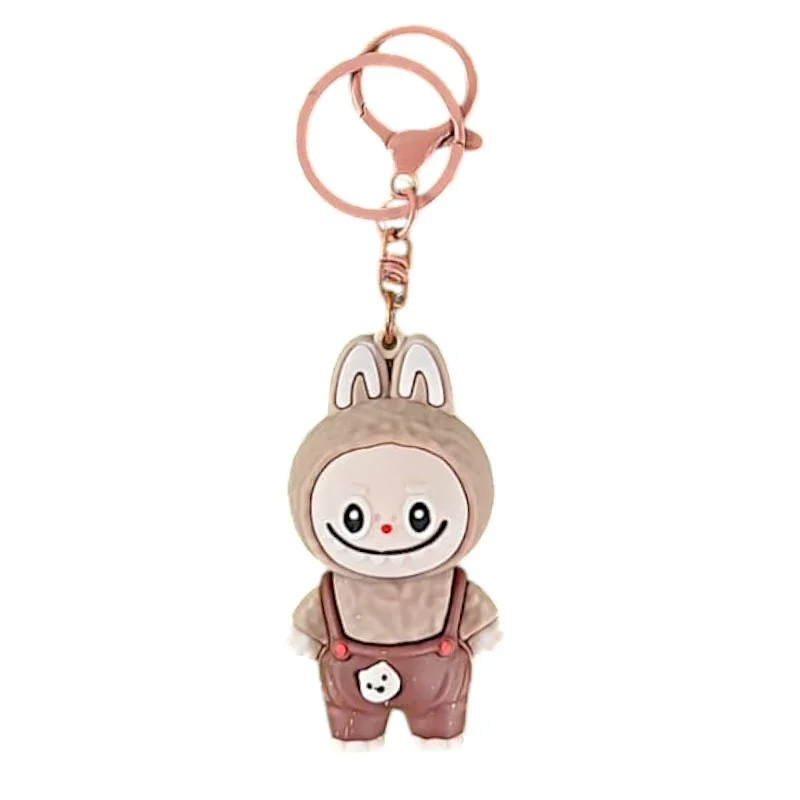 Labuboo Brown Overalls 3D Keychain - Image 5