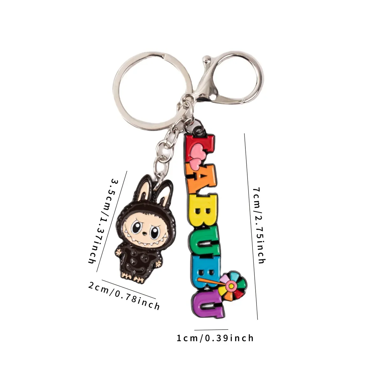 Labuboo Colorburst Mischief Keychain - Image 6