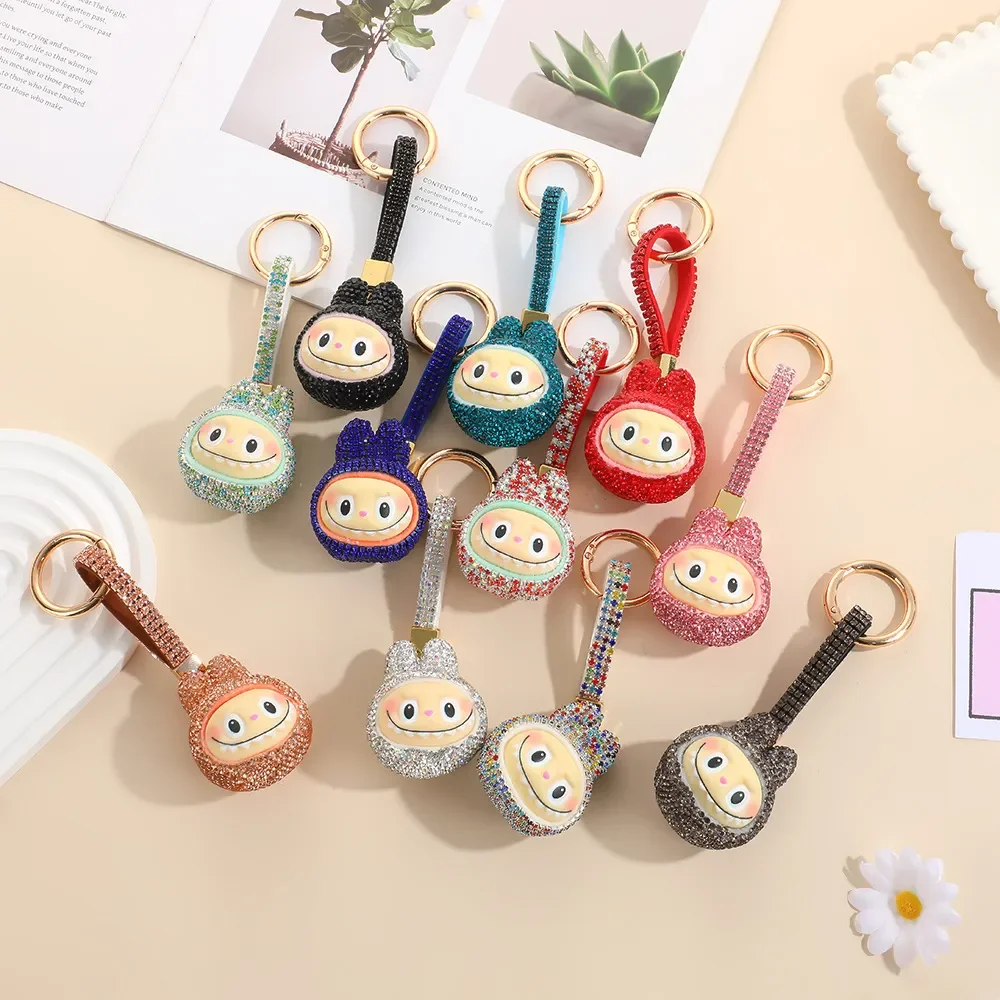 Labuboo Crystal Face Luxury Keychain - Image 2