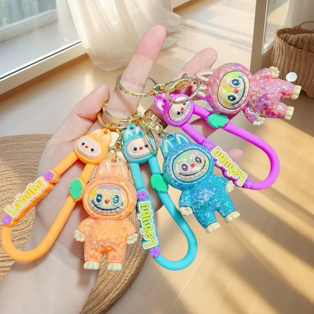 Labuboo Glossy Grin 3D Keychain - Image 2