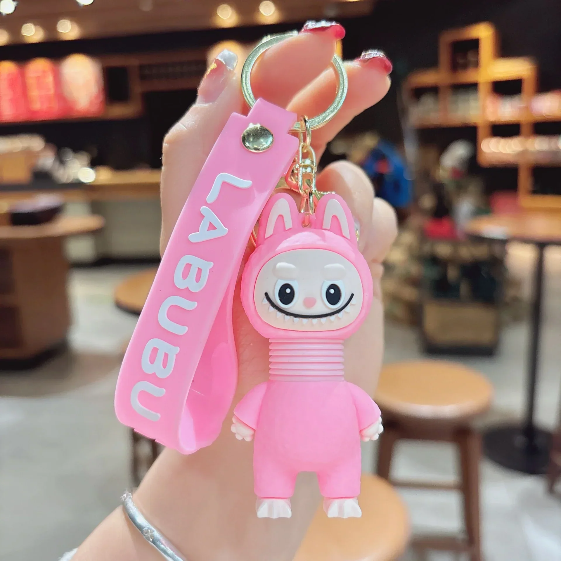 Labuboo Wiggle Neck Stretch Keychain - Image 11