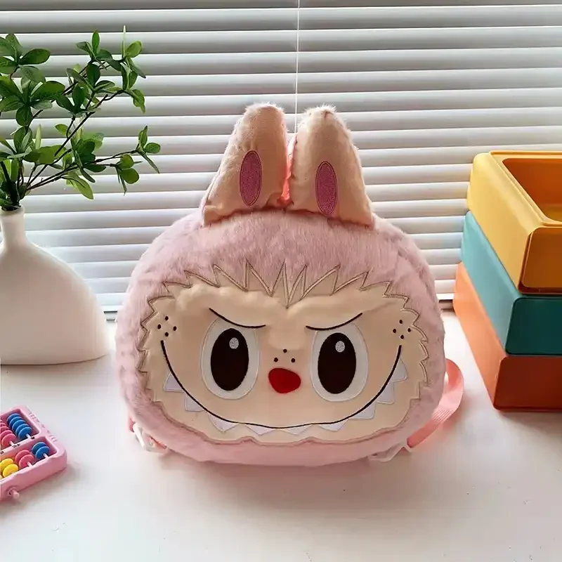Labubu Big Head Plush Backpack - Image 11