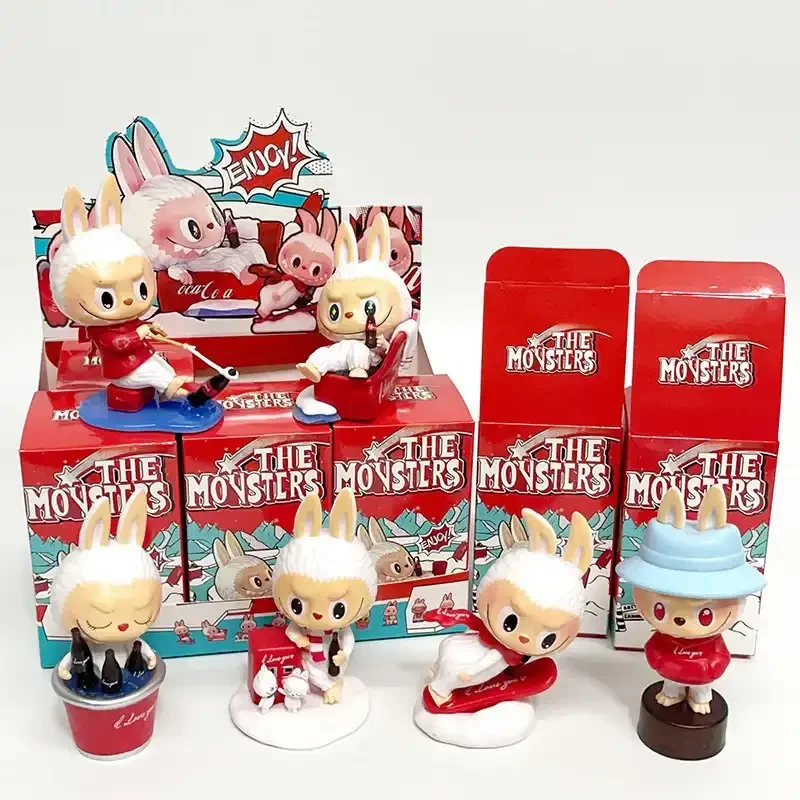 Labubu Coke Vinyl Mini Figurines Blind Boxed Set - Image 4