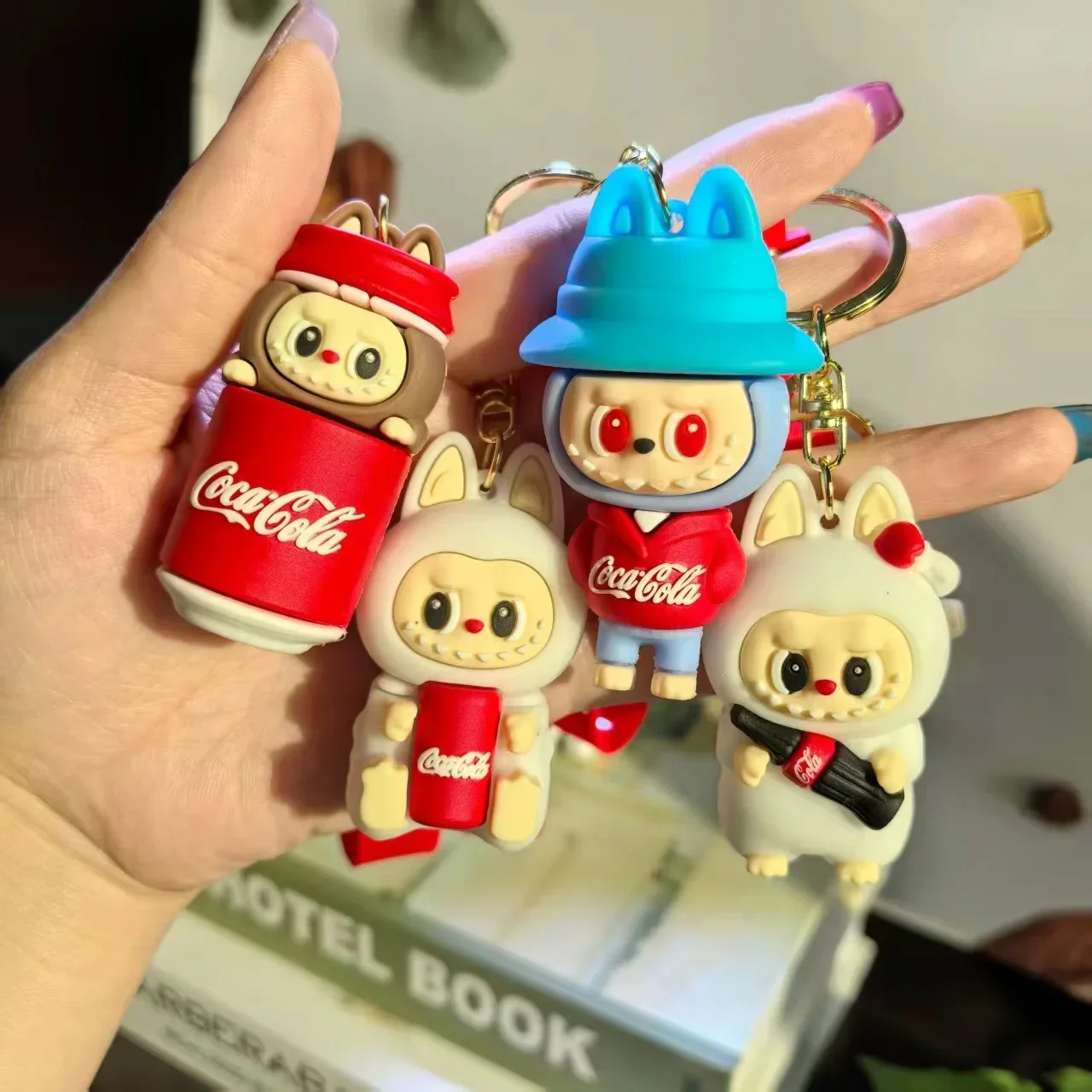 Labubu Cola Squad Blind Box Keychain - Image 10