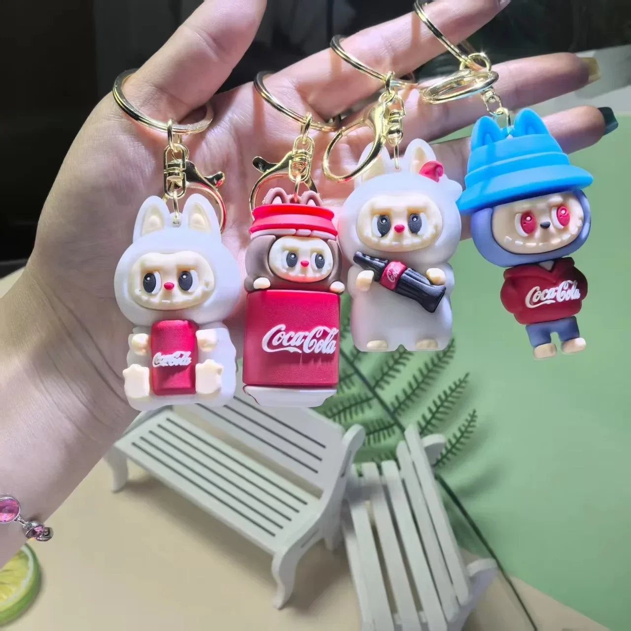 Labubu Cola Squad Blind Box Keychain - Image 11