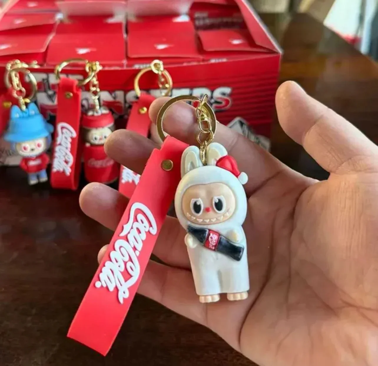 Labubu Cola Squad Blind Box Keychain - Image 14