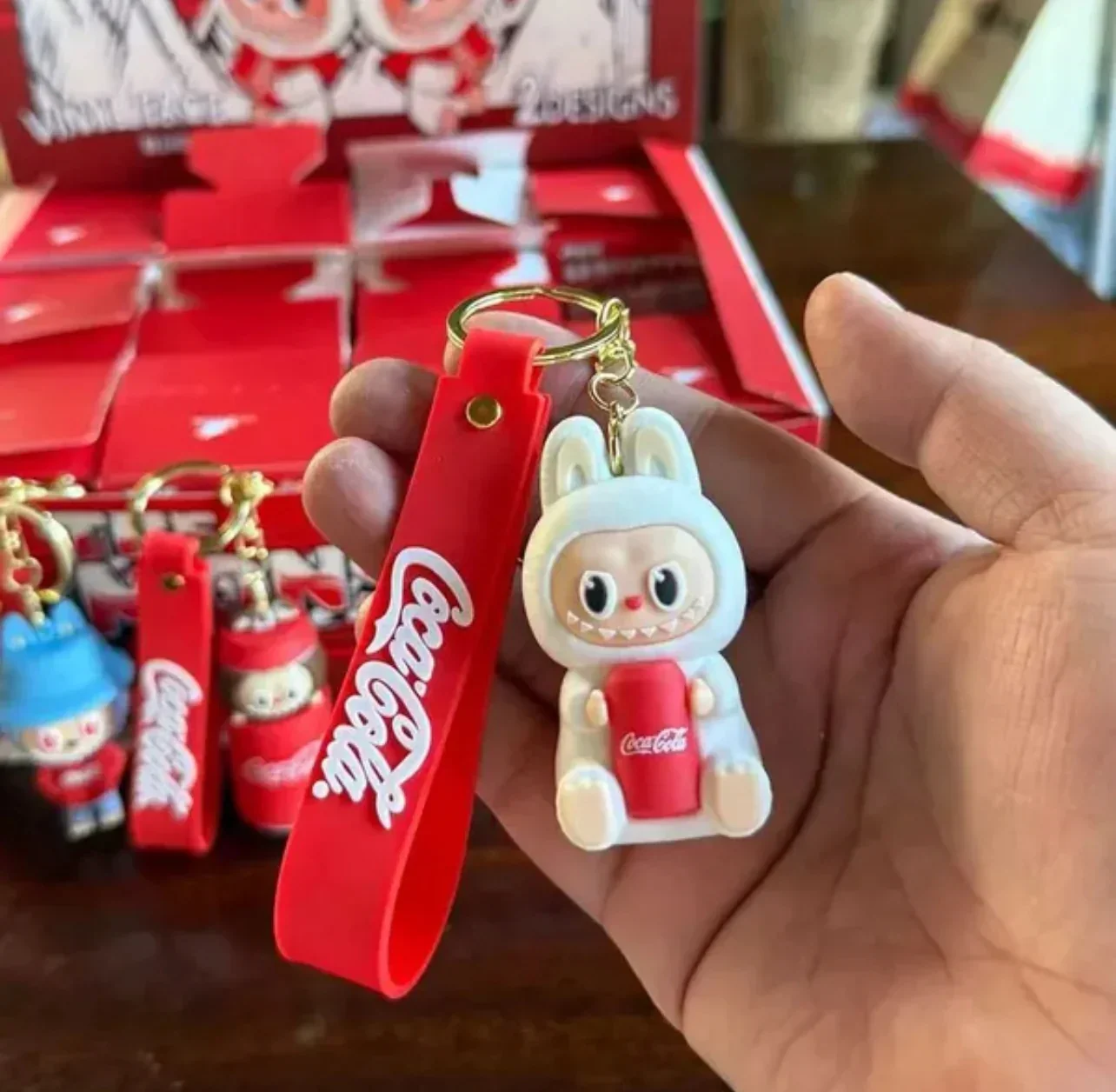 Labubu Cola Squad Blind Box Keychain - Image 15