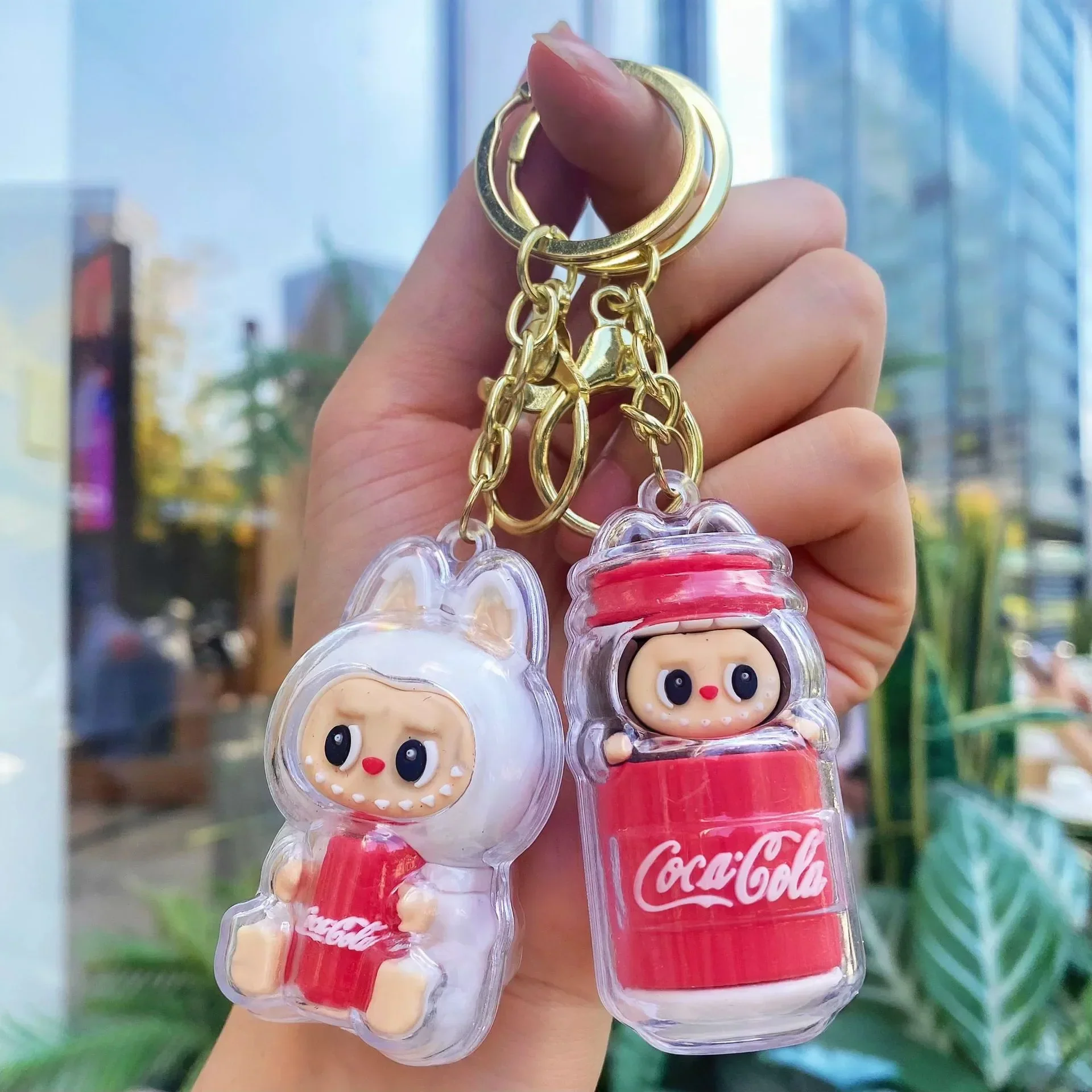 Labubu Cola Squad Blind Box Keychain - Image 17
