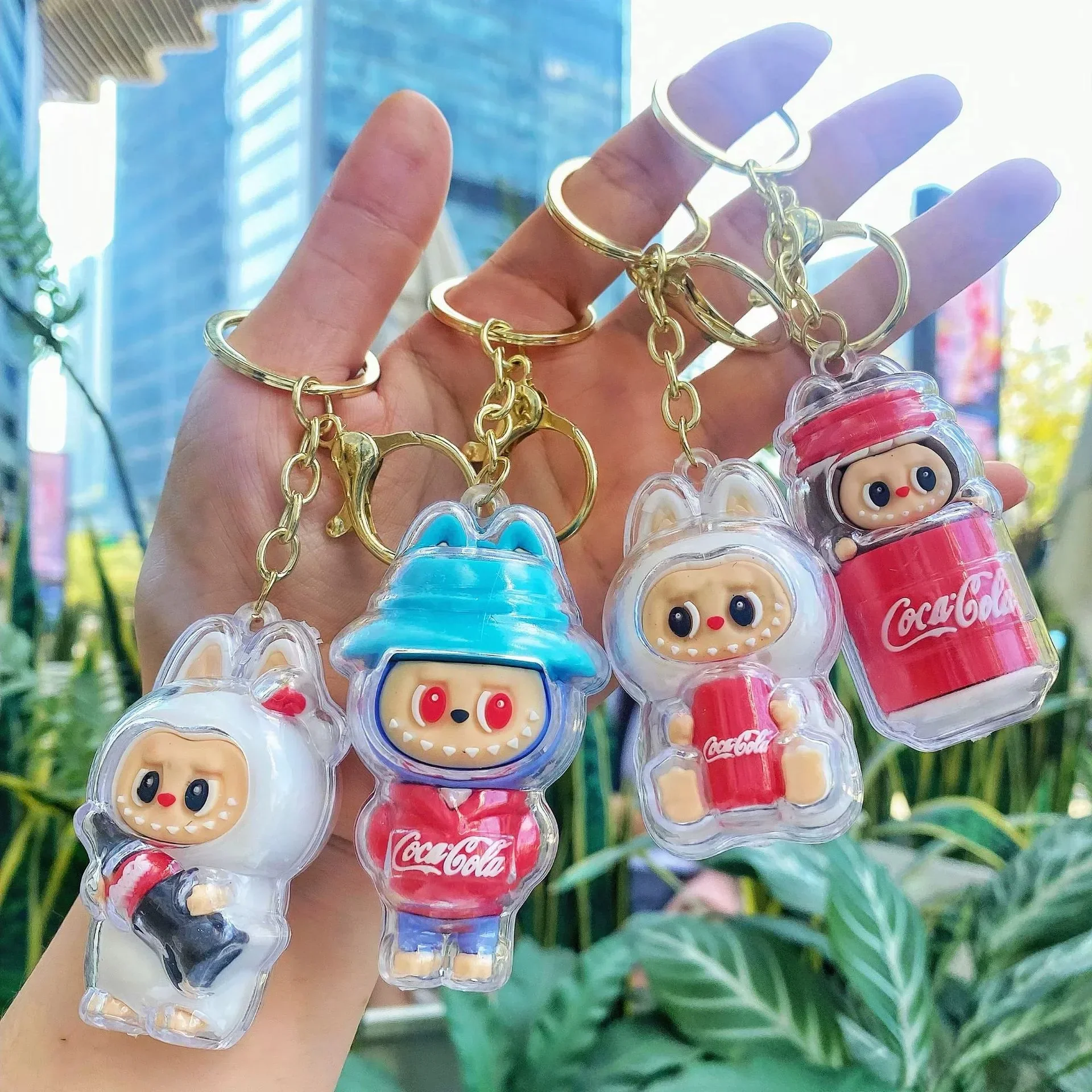 Labubu Cola Squad Blind Box Keychain - Image 6