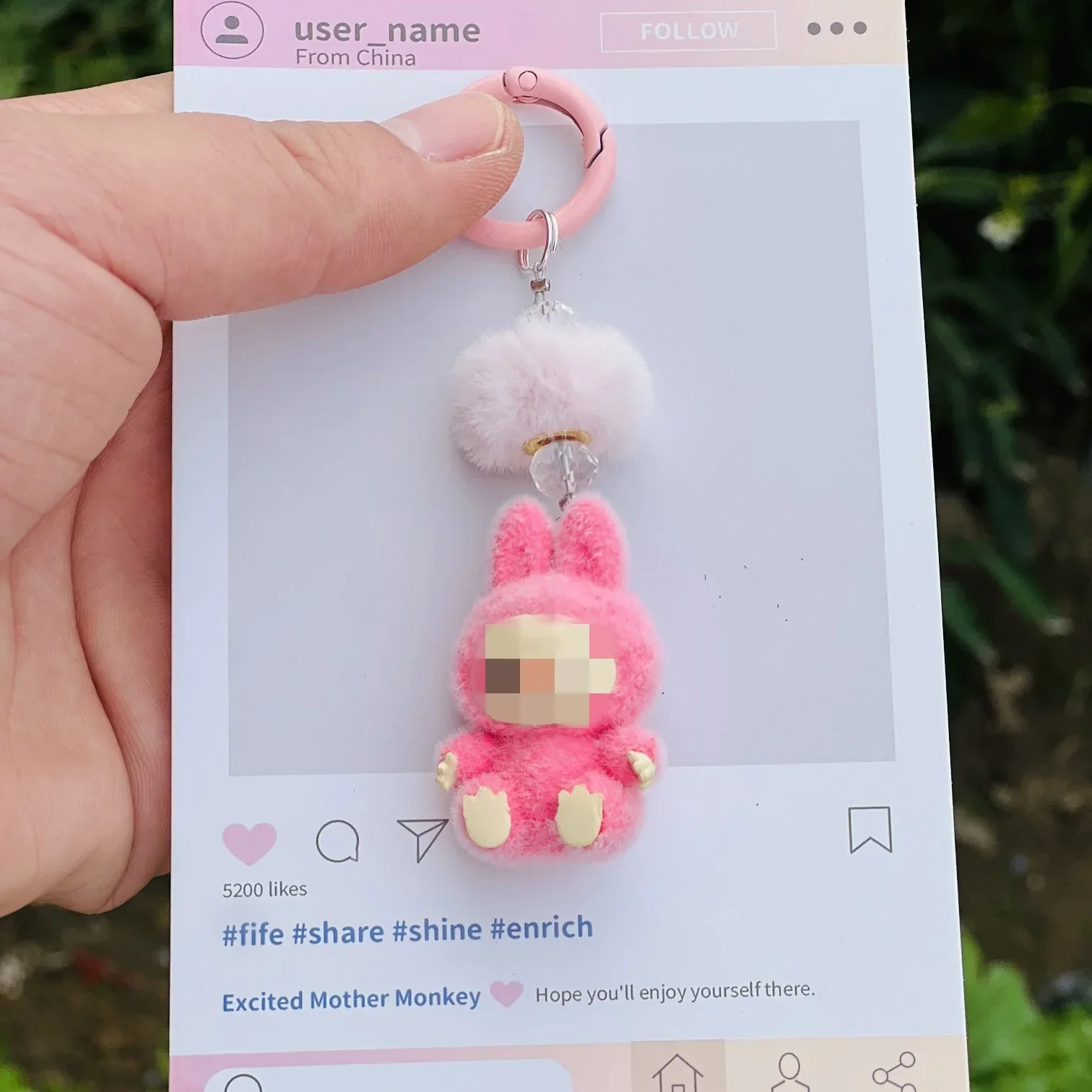 Labubu Elite Sitting Charm Keychain - Image 30