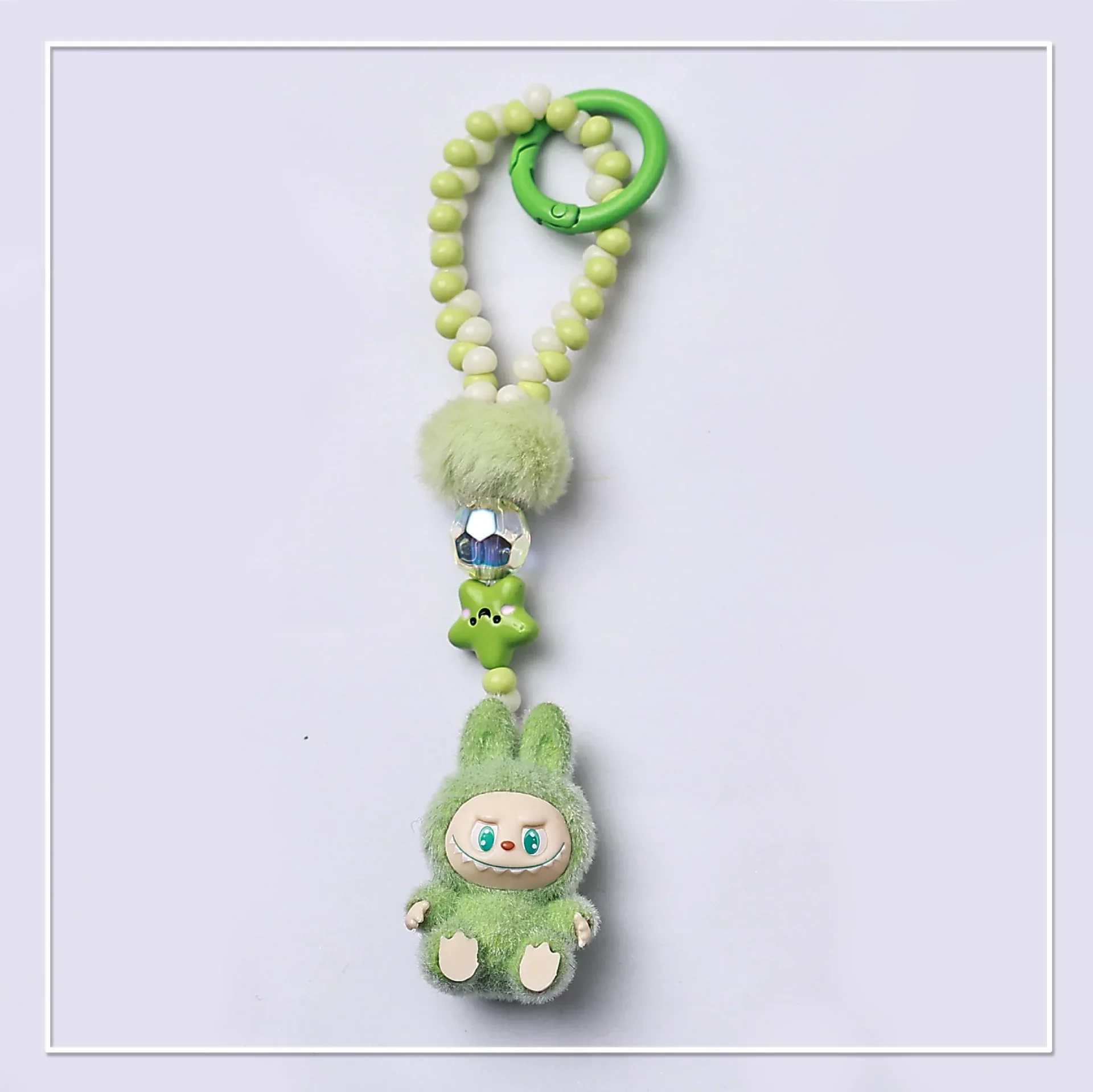 Labubu Elite Sitting Charm Keychain - Image 52