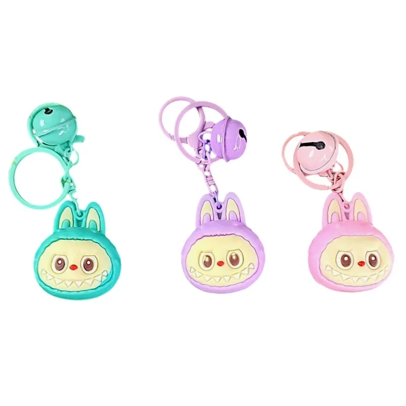 Labubu Gazy Head Silicone Keychain - Image 6