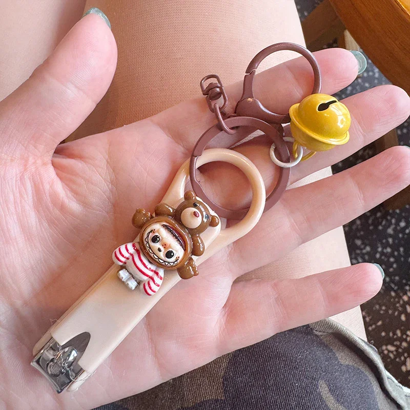 Labubu Nail Clipper Keychain - Image 4