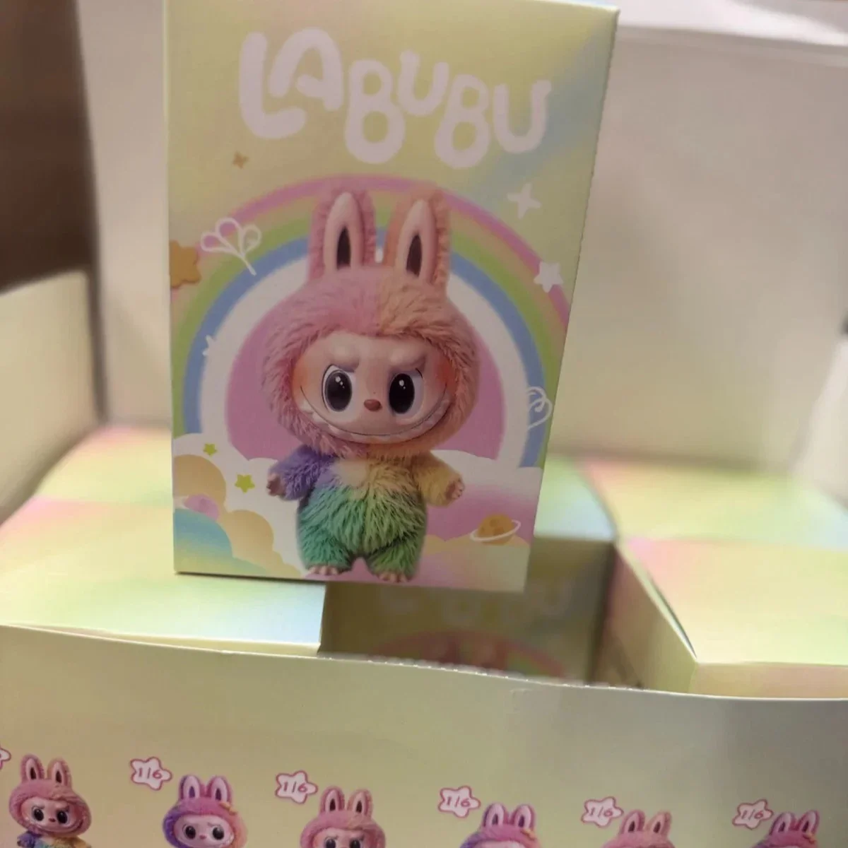 Labubu The Monsters Secret Rainbow Plush Pendant - Image 13