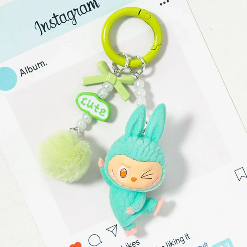 Labubu Yoga Poses Luxury Keychain - Image 6