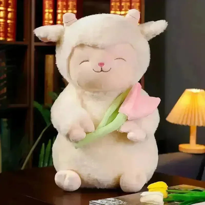Lamb Tulip Soft Plush Doll - Image 10
