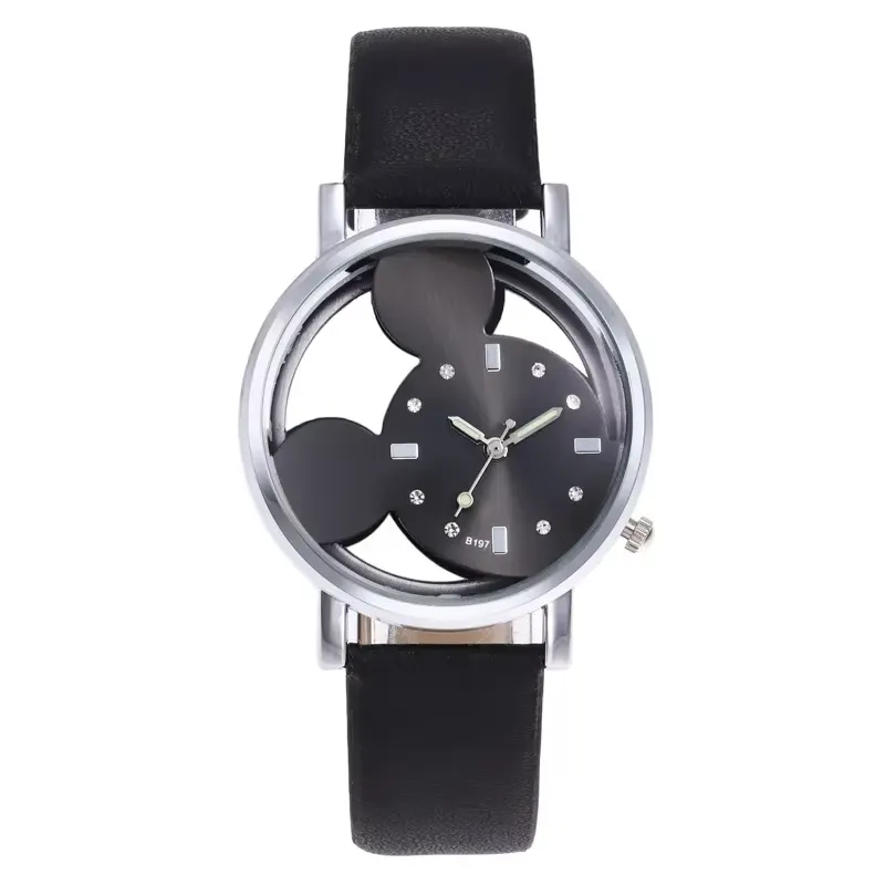 Large Dial Mickey Silhouette Fashion Watch - Image 10