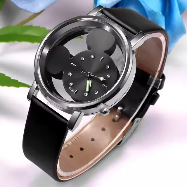 Large Dial Mickey Silhouette Fashion Watch - Image 3