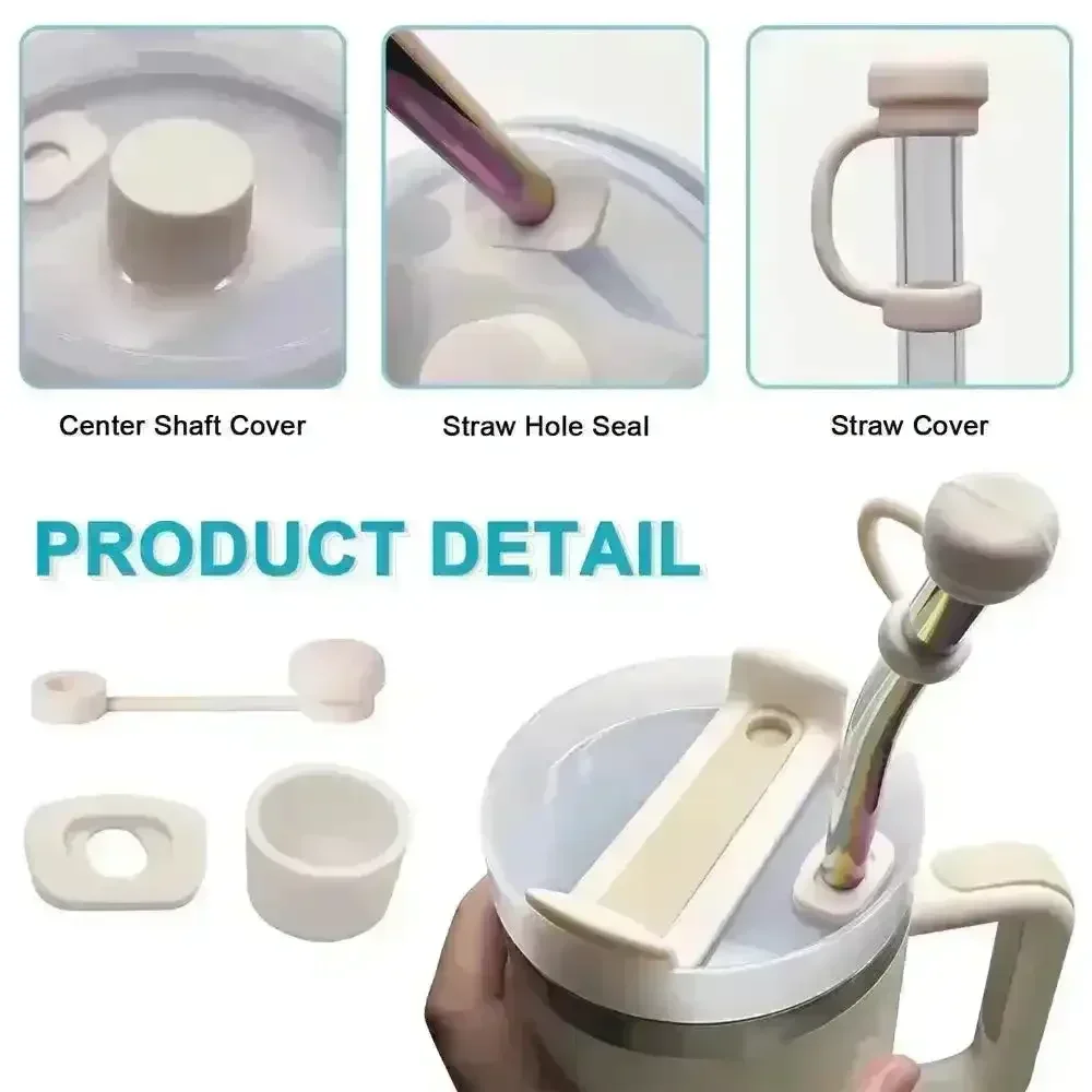 Leakproof Silicon Stopper Set For Stanley 30 oz /40 oz - Image 4