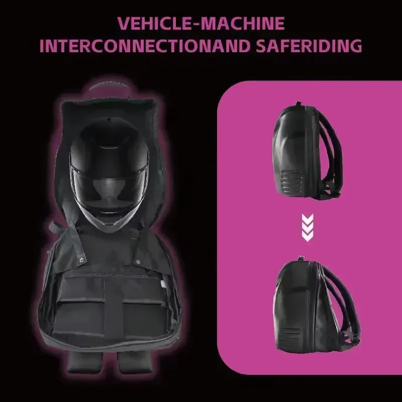 LED Glowing Eyes Owl Backpack - Image 7