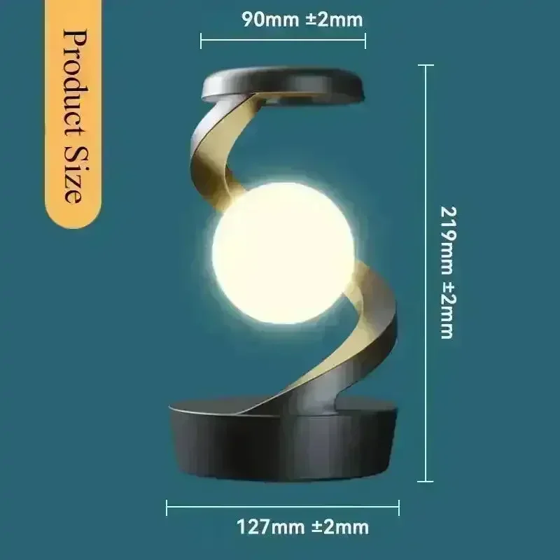 Levitating Night Ball Gesture Control Lamp - Image 7