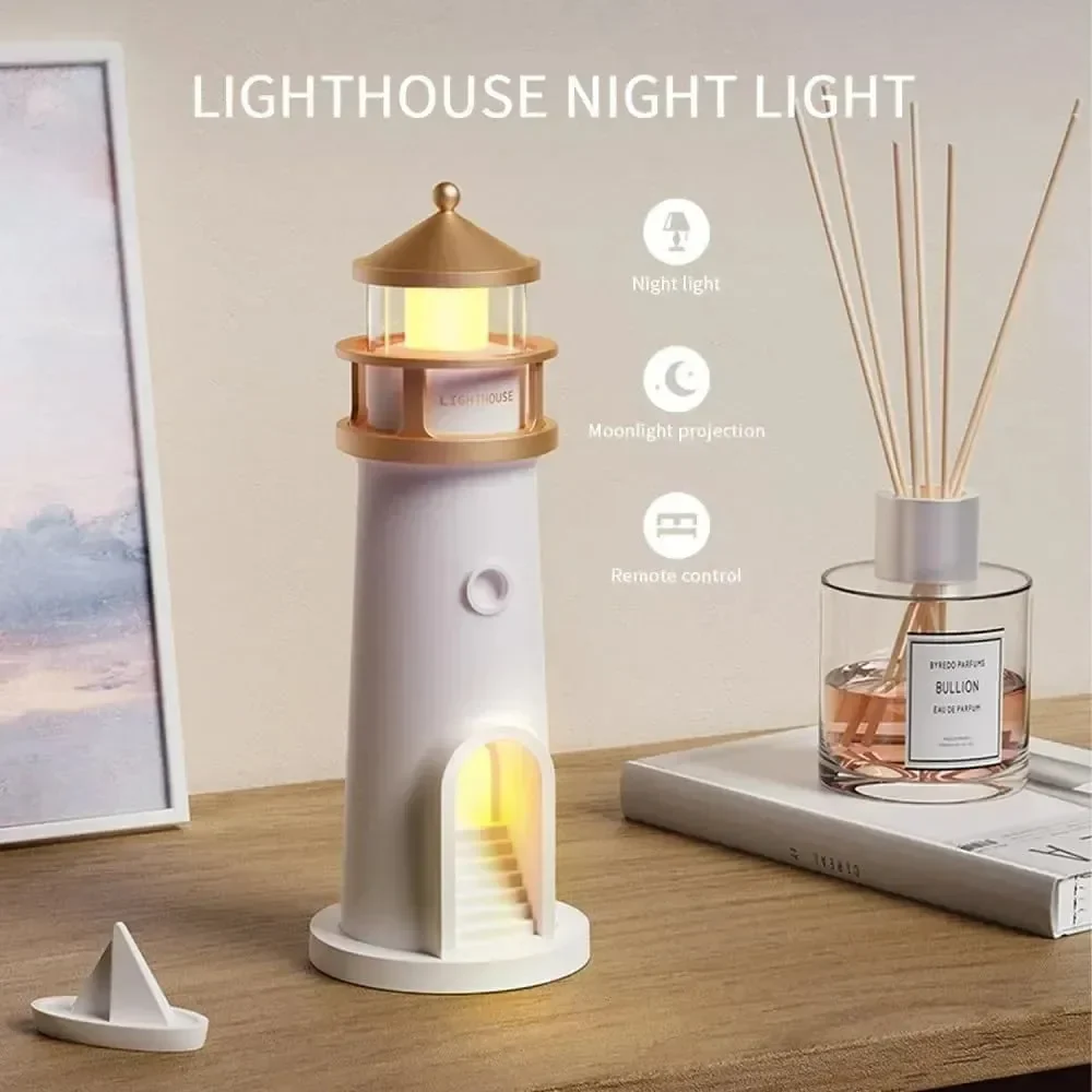Lighthouse Moon Projector Lamp