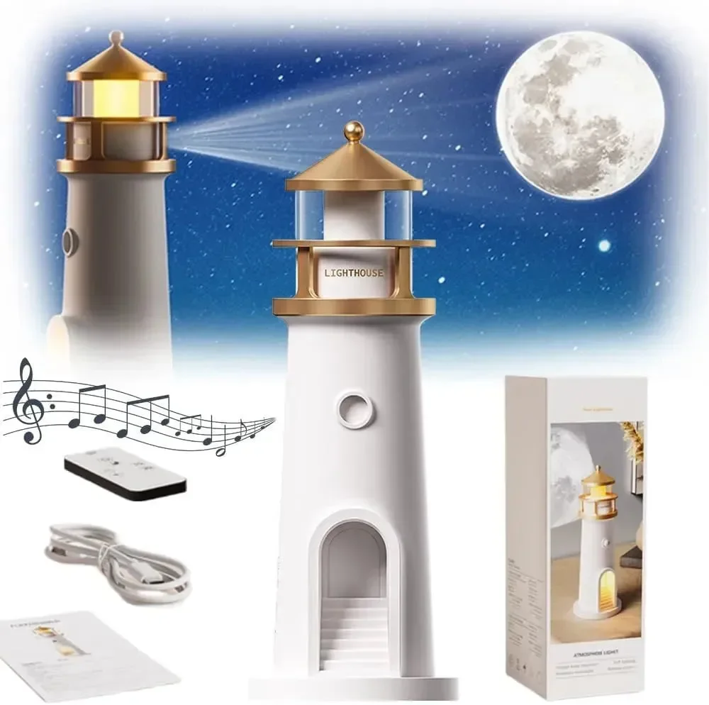 Lighthouse Moon Projector Lamp - Image 2