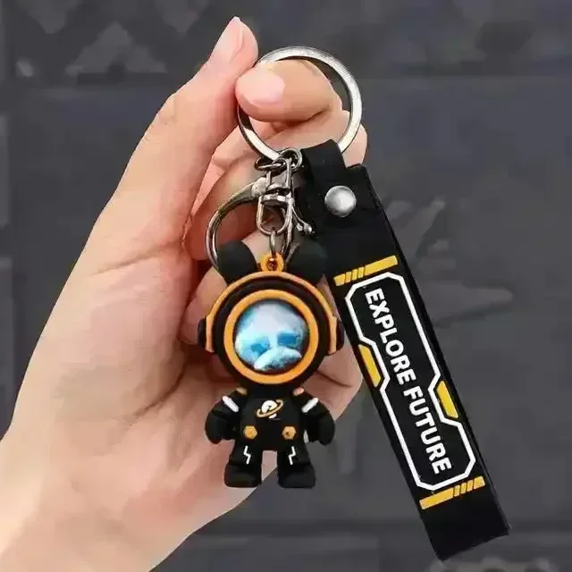 Lightning Astronaut Bear 3D Keychain - Image 8