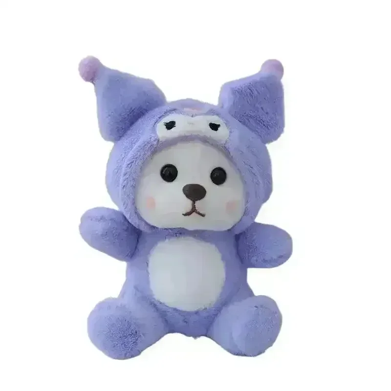 Lina Bear Kuromi Cosplay Plush Keychain - Image 4