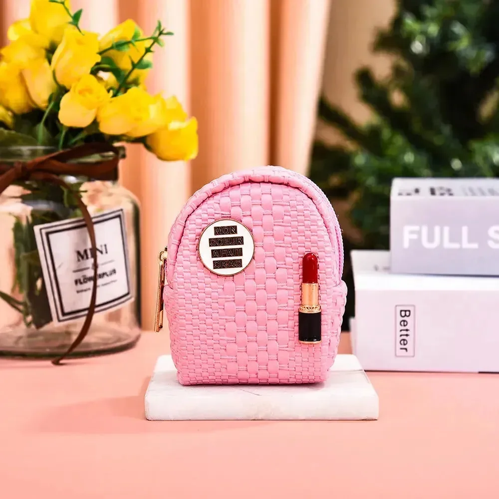 Lipstick Loot Mini Coin Purse Keychain - Image 10