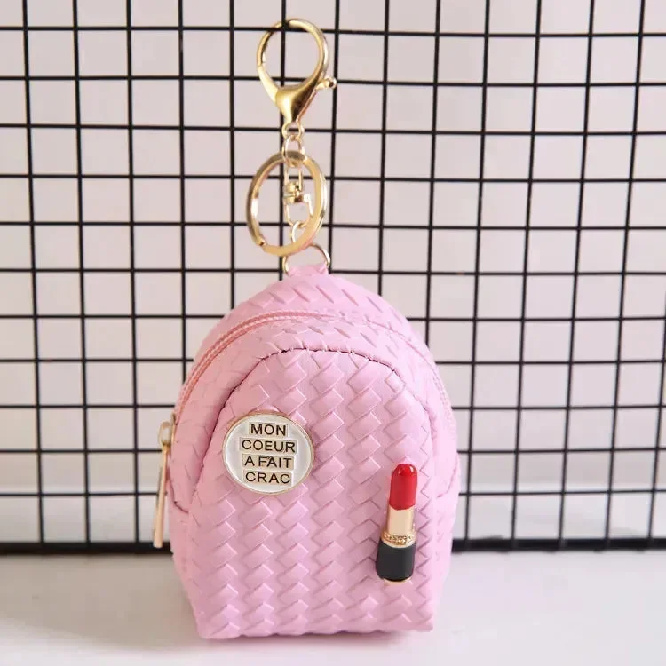 Lipstick Loot Mini Coin Purse Keychain - Image 8