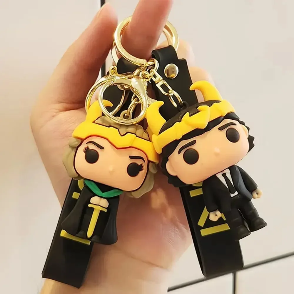 Loki Horned 3D Keychain - Image 2