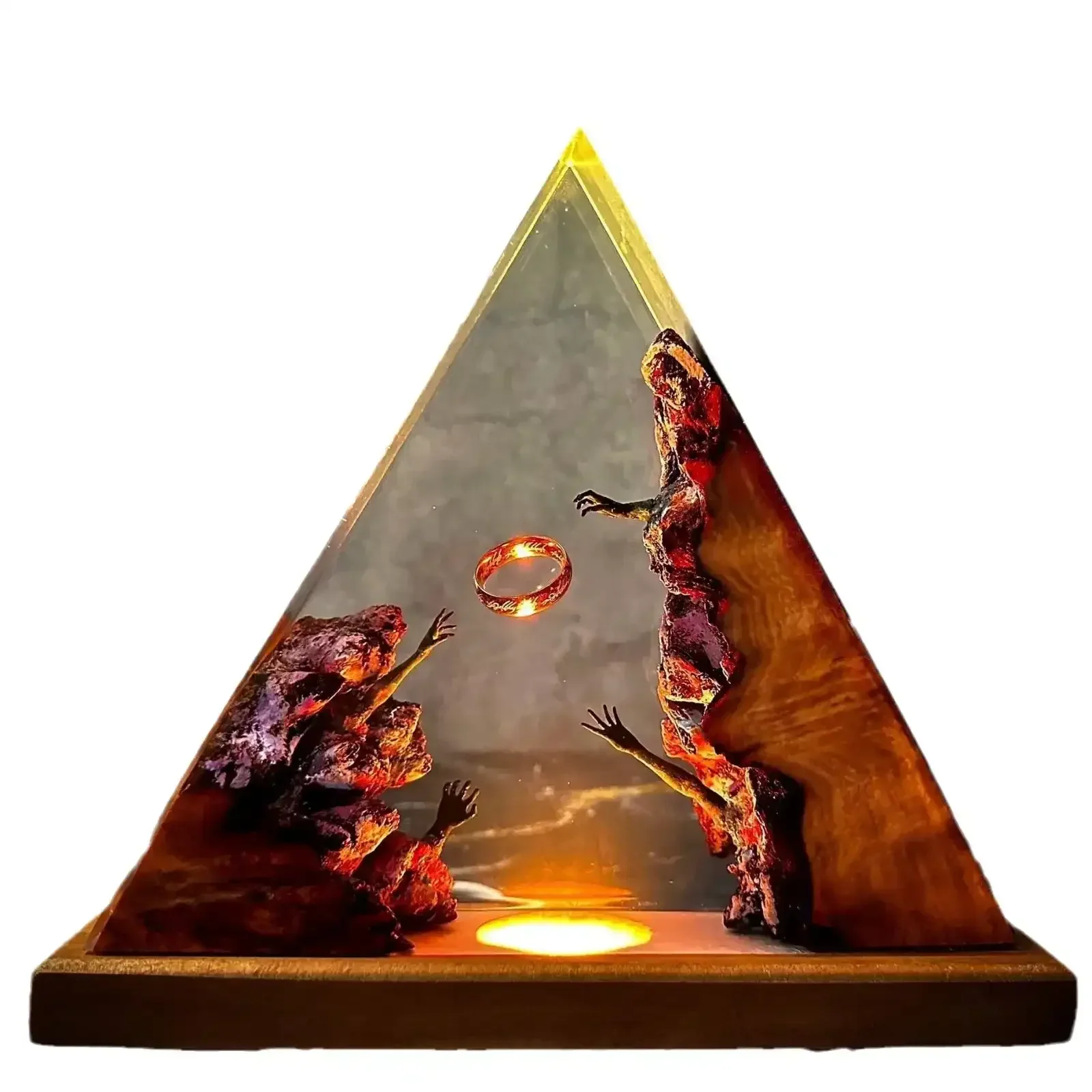 LOTR Radiant Wooden Resin Light - Image 5