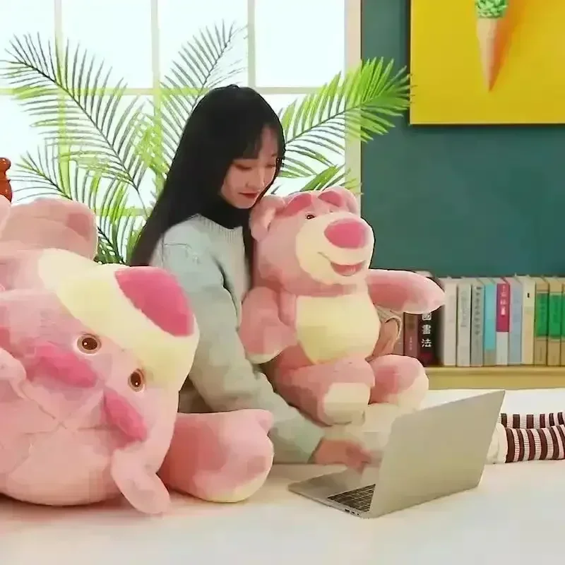 Lotso Strawberry Bear Pink Plushie (45 cm) - Image 3