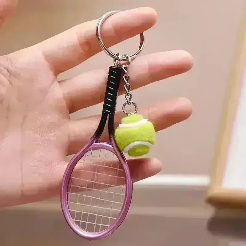 Love-All Lobs Tennis Racket & Ball Keychain - Image 10