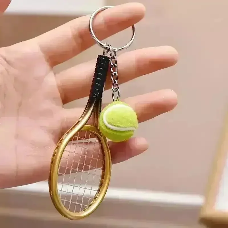 Love-All Lobs Tennis Racket & Ball Keychain - Image 8