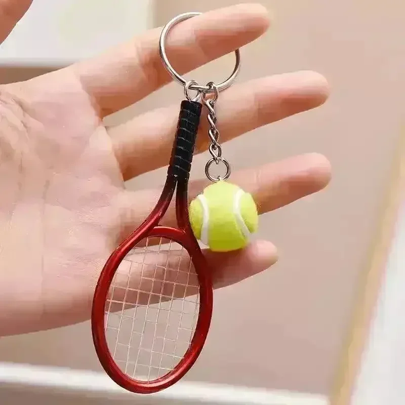 Love-All Lobs Tennis Racket & Ball Keychain - Image 9