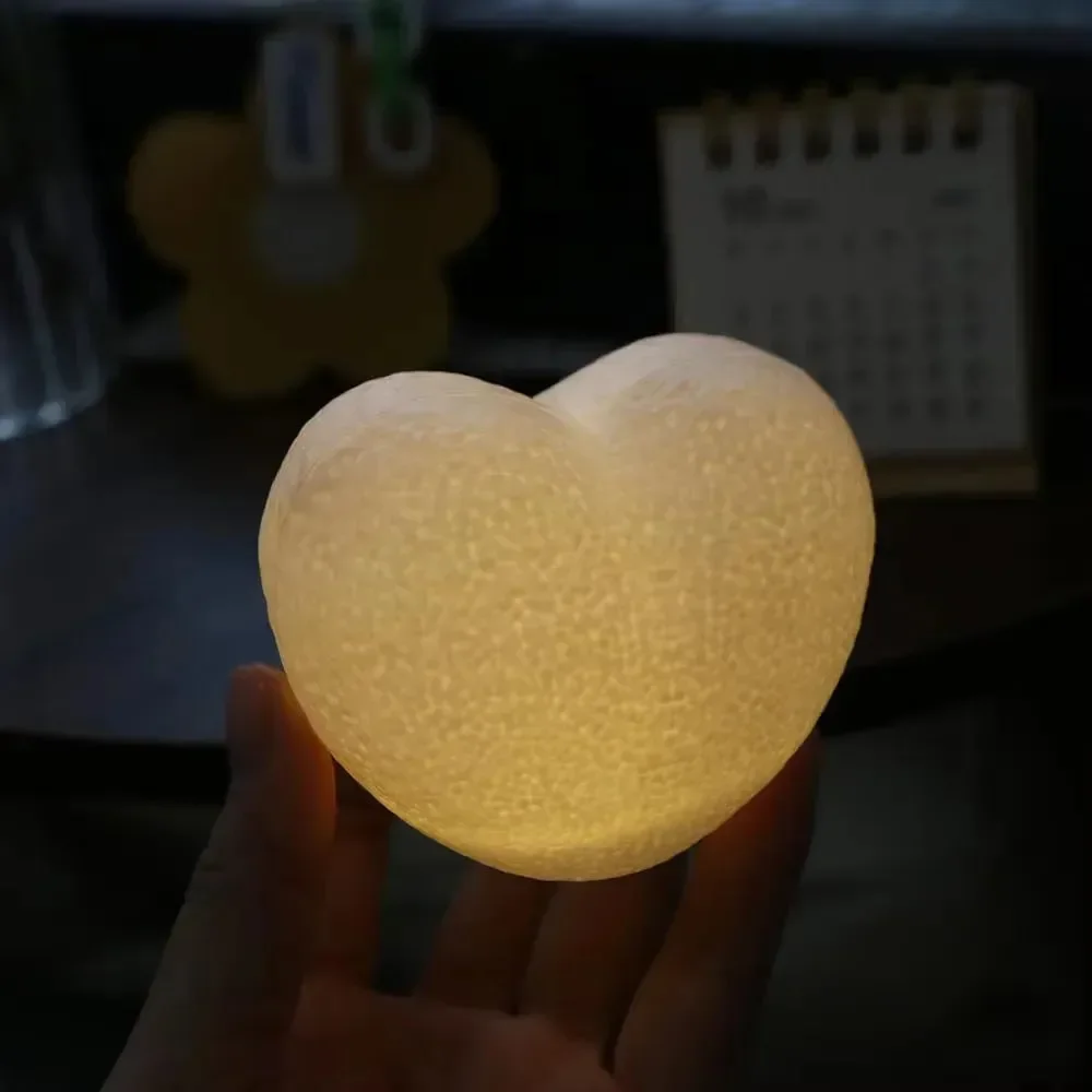 Love Spark 3D Heart Night Light - Image 7